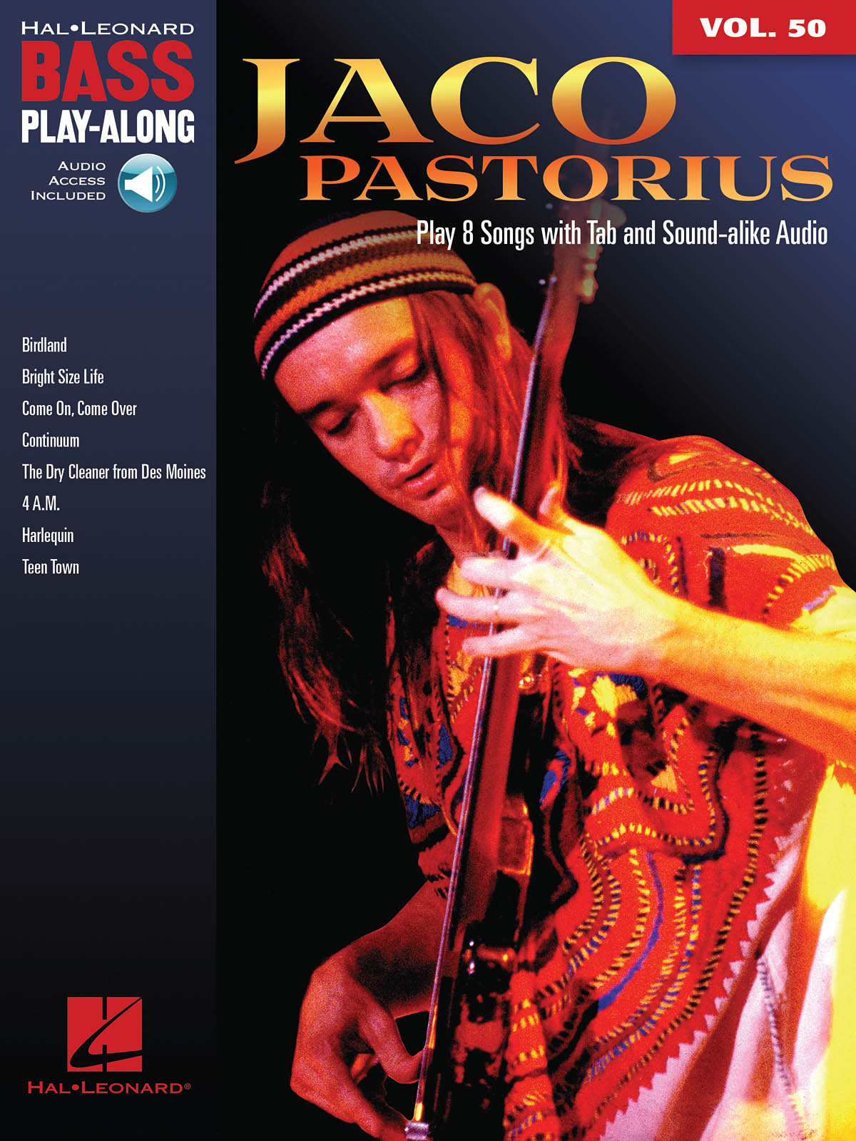 Jaco Pastorius Bass Playalong V50 Bk/Ola