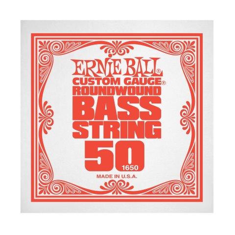 Ernie Ball P01650 Nickel Wound Roundwound Electric Bass String .050