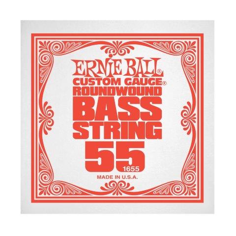 Ernie Ball P01655 Nickel Wound Roundwound Electric Bass String .055