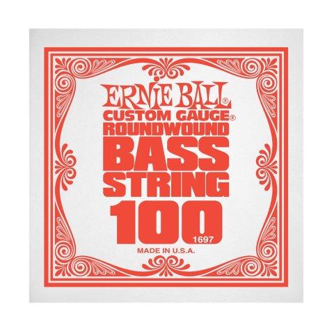 Ernie Ball P01697 Nickel Wound Roundwound Electric Bass String .100
