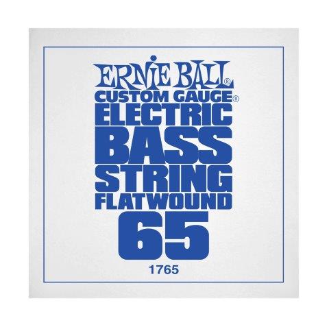 Ernie Ball P01765 Flatwound Electric Bass String .065