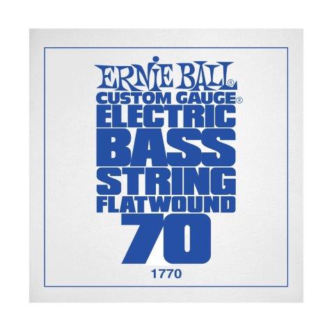 Ernie Ball P01770 Flatwound Electric Bass String .070