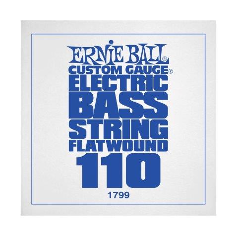 Ernie Ball P01799 Flatwound Electric Bass String .110