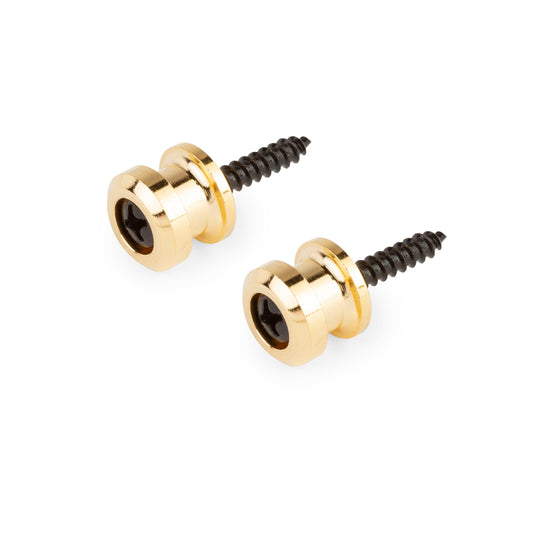 Grover Strap Lock End Pins x 2 | Gold