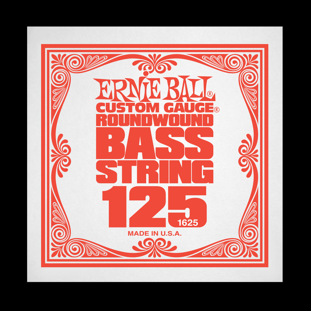 Ernie Ball P01625 Nickel Wound Roundwound Electric Bass String .125