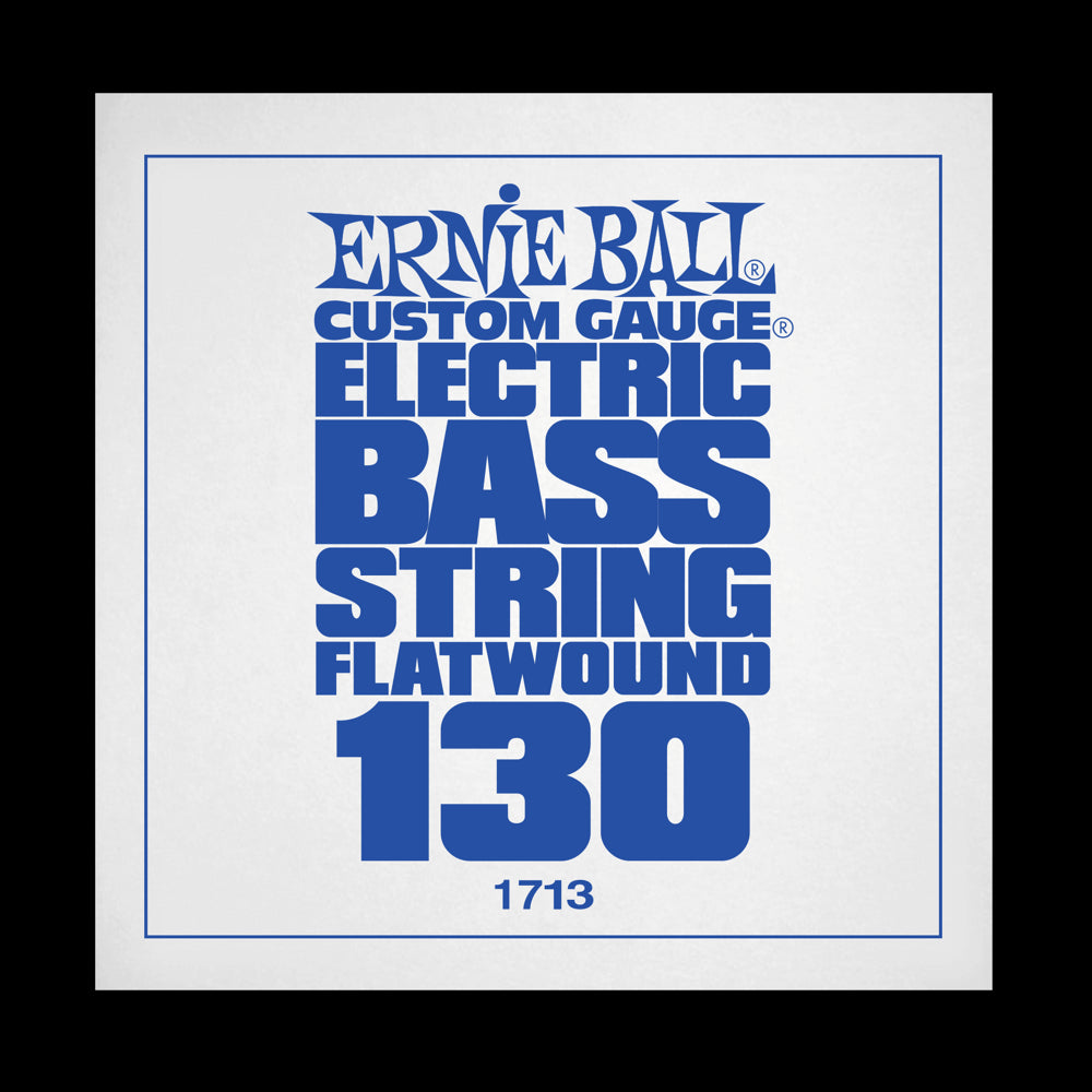 Ernie Ball P01713 Flatwound Electric Bass String .130