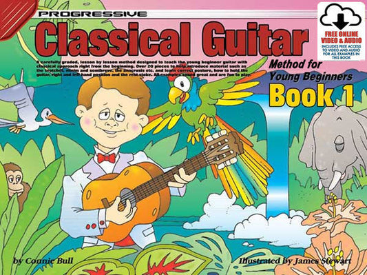Progressive Classical Guitar Method 1 For Young