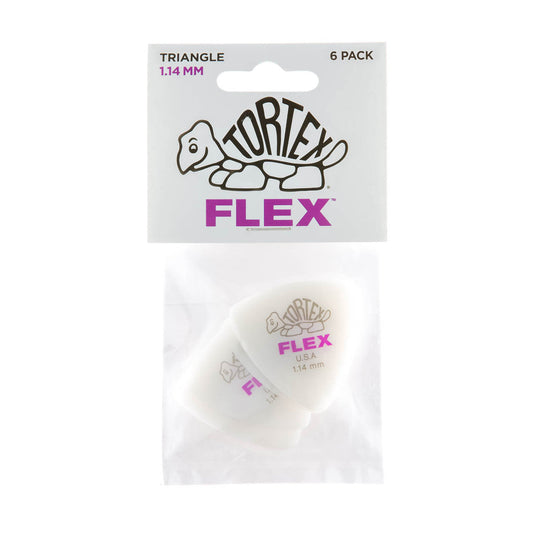 Dunlop Player's Pack | Tortex® Flex™ Triangle Pick 1.14mm | 6-Pack