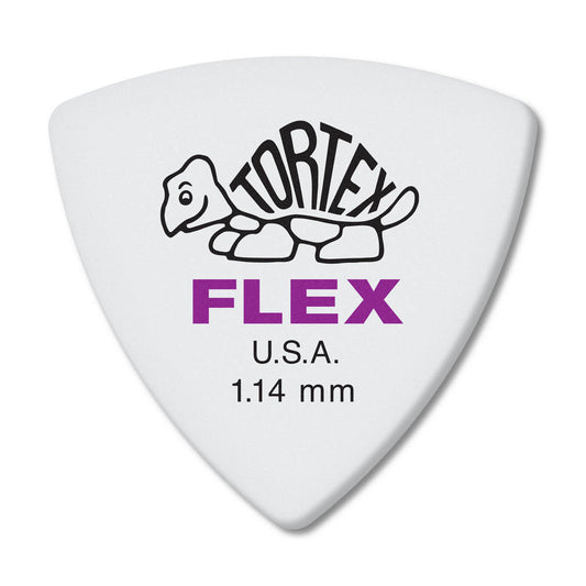 Dunlop Tortex® Flex™ Triangle Pick 1.14mm