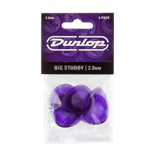 Dunlop Player's Pack | Lexan Big Stubby Pick 2.0mm | 6-Pack