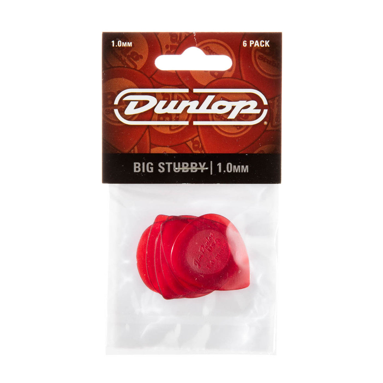 Dunlop Player's Pack | Lexan Big Stubby Pick 1.0mm | 6-Pack