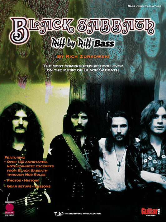 Black Sabbath - Riff By Riff Bass Tab