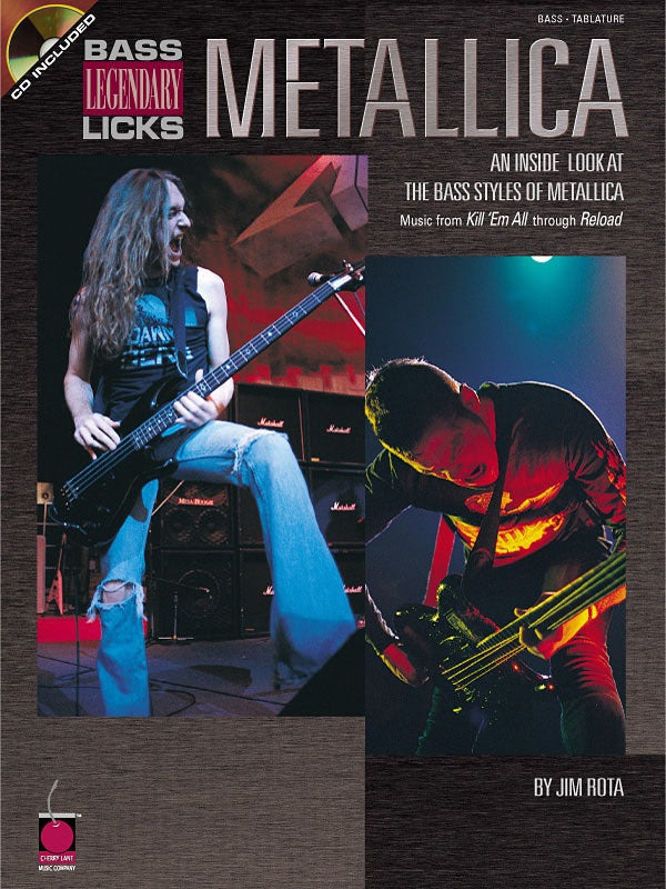 Metallica Bass Legendary Licks Bk/Cd