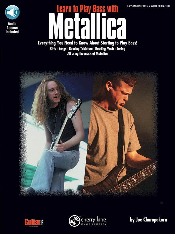Learn To Play Bass Metallica Bk/Cd