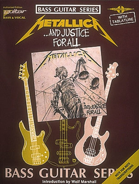 And Justice For All Bass Gtr
