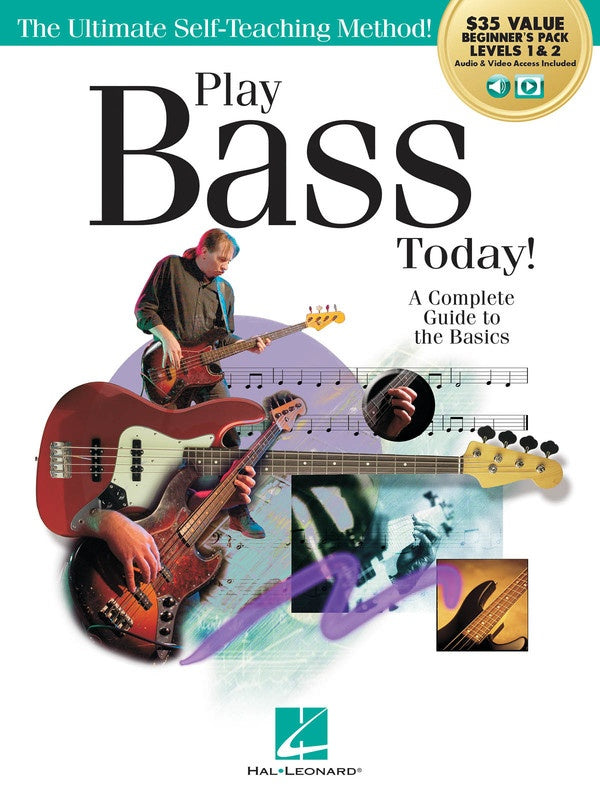 Play Bass Today! All-In-One Beginners Pack Bk/Ol