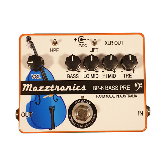 Mozztronics | BP-6 Bass Preamp Pedal