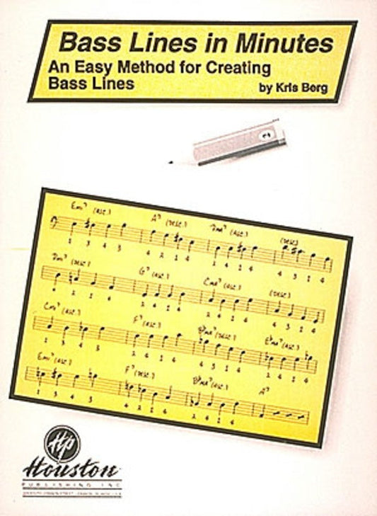 Bass Lines In Minutes Bass Gtr