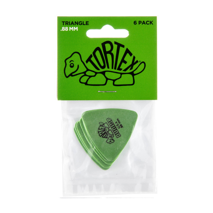 Dunlop Player's Pack | Tortex® Triangle Pick .88mm | 6-Pack