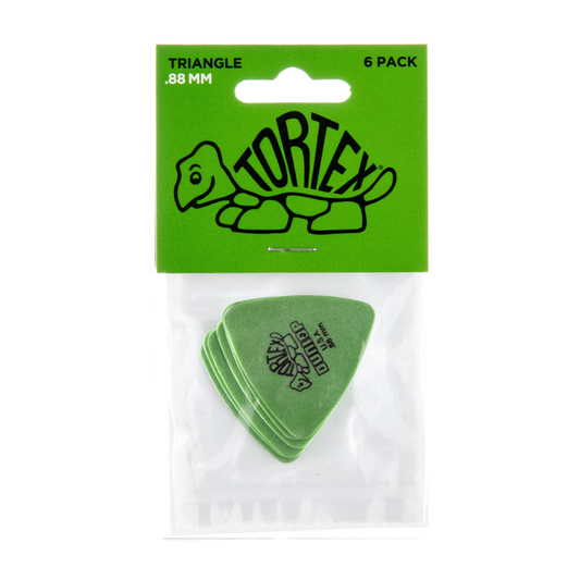 Dunlop Player's Pack | Tortex® Triangle Pick .88mm | 6-Pack