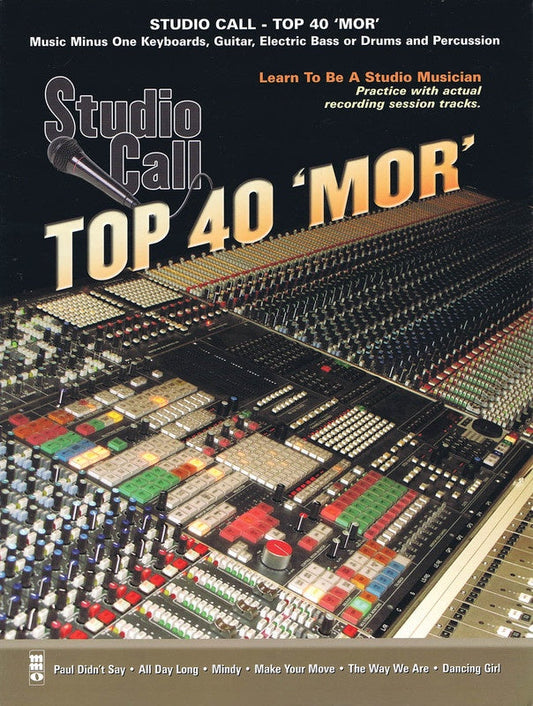 Studio Call Top 40 Mor Bass Bk/Cd