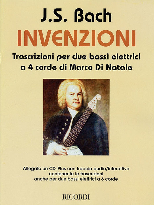 Bach Invenzioni For 2 Elec Bass Bk/Cd Rom