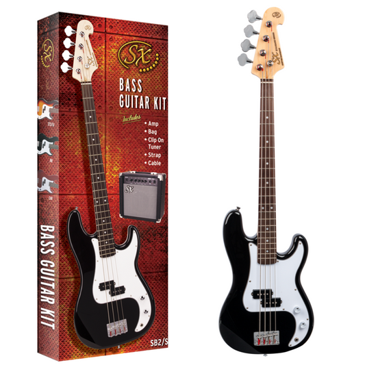 SX P Bass & Amp Package | Black