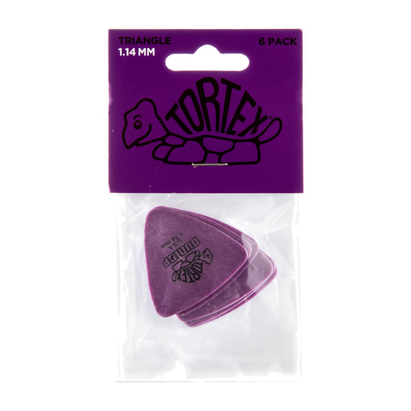 Dunlop Player's Pack | Tortex® Triangle Pick 1.14mm | 6-Pack
