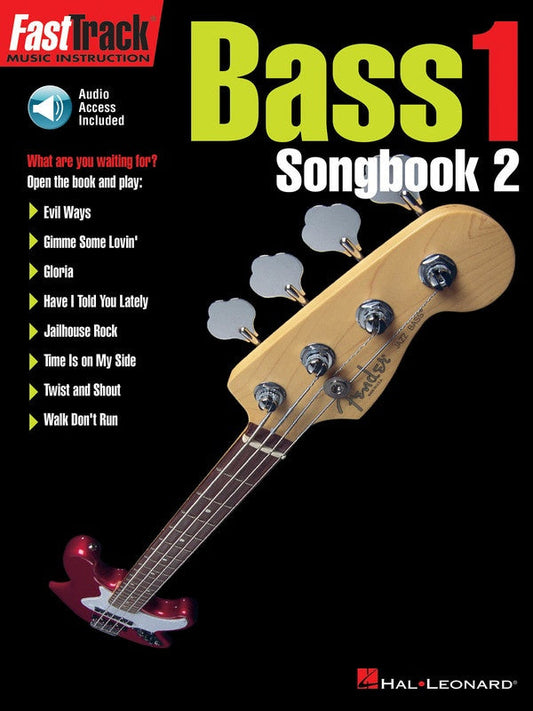 Fasttrack Bass Songbk 1 Bk 2 Bk/Cd