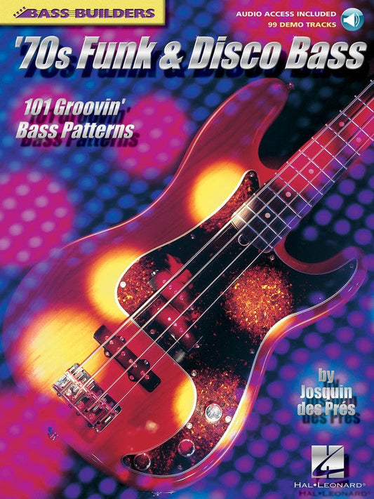 70S Funk & Disco Bass Bk/Cd