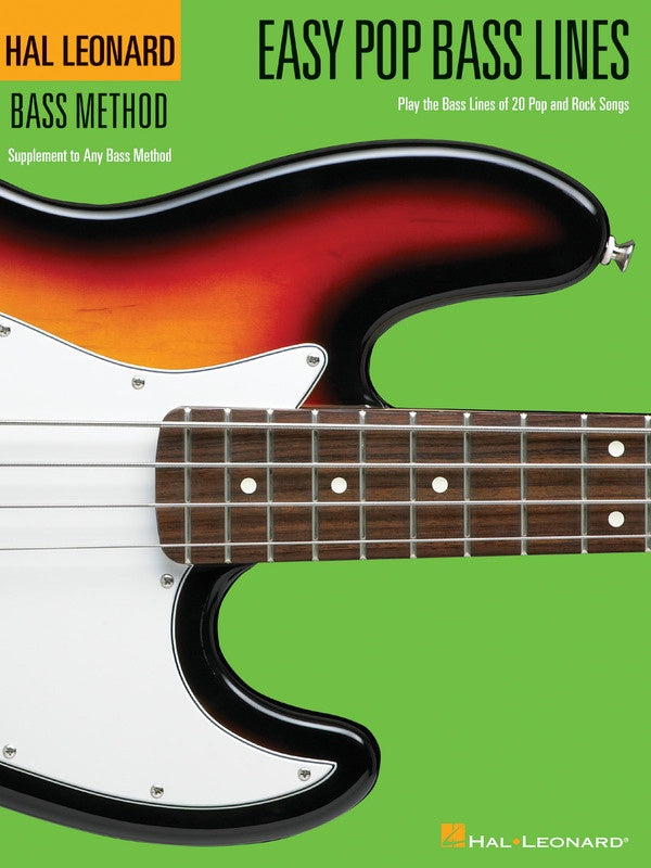 Easy Pop Bass Lines Bk 1