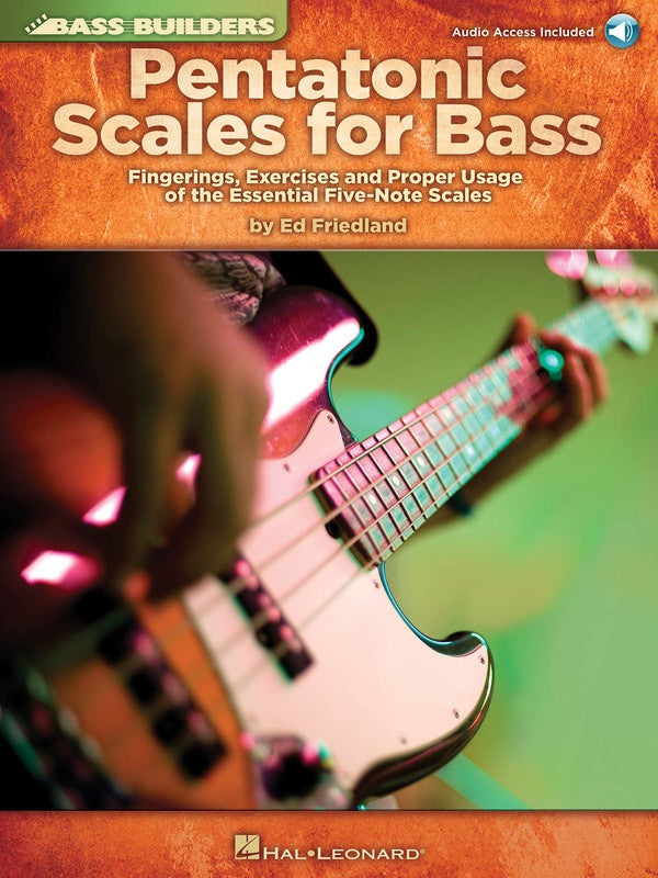 Pentatonic Scales For Bass Bk/Cd