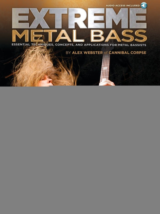 Extreme Metal Bass Bk/Cd Gtr Tab