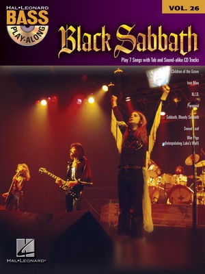 Black Sabbath - Bass Play-Along Vol.26