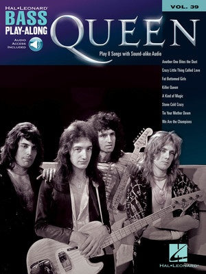 Hal Leonard | Queen Bass Play-Along Volume 39