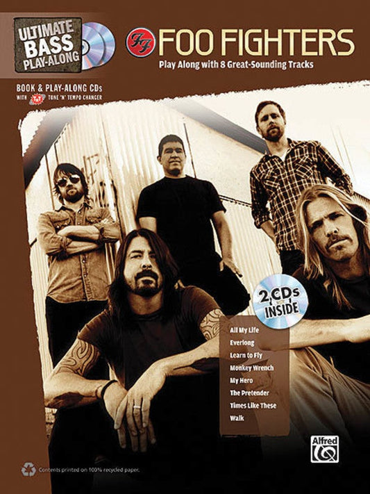 Foo Fighters Ultimate Bass Play Along Bk/2Cd