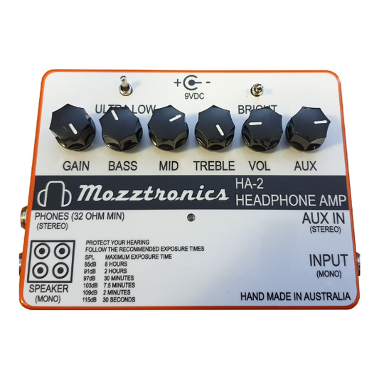 Mozztronics | HA-2 Headphone Amplifier