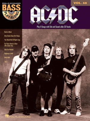 AC/DC - Bass Play-Along Vol.40