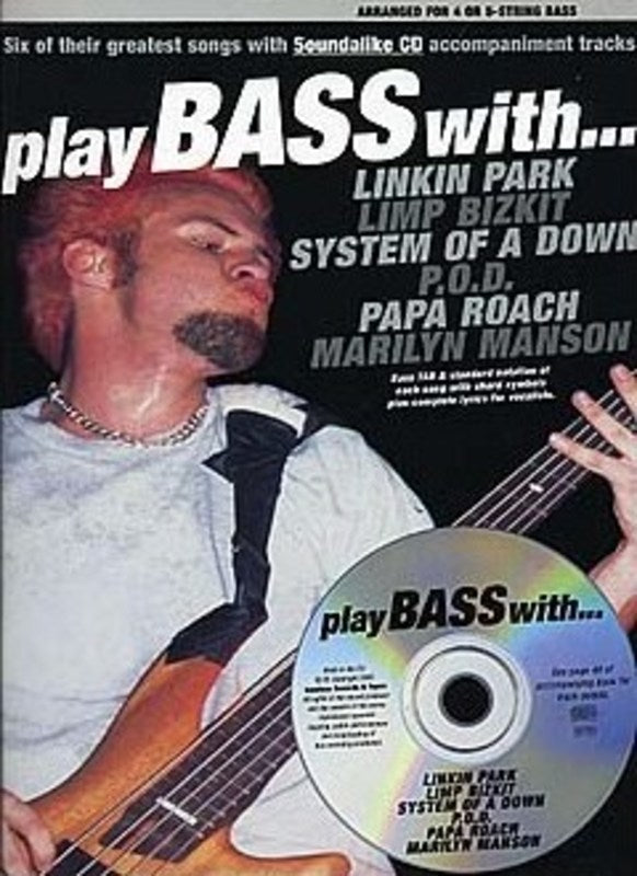 Play Bass With Gtr Tab Bk/Cd