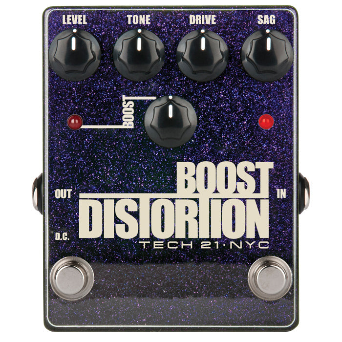 Tech 21 Boost Metallic Distortion Pedal