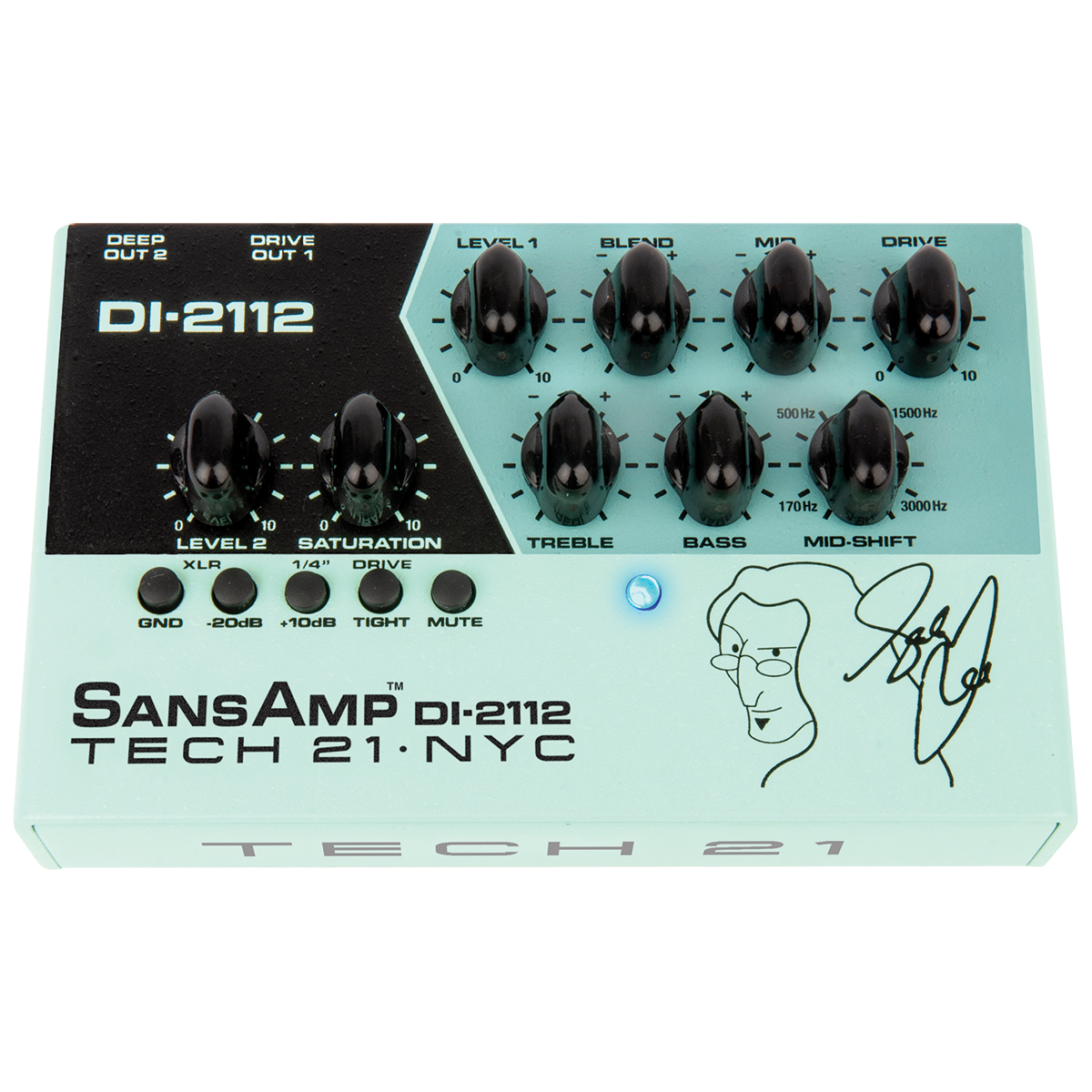 Tech 21 Sansamp DI-2112 Geddy Lee Signature DI