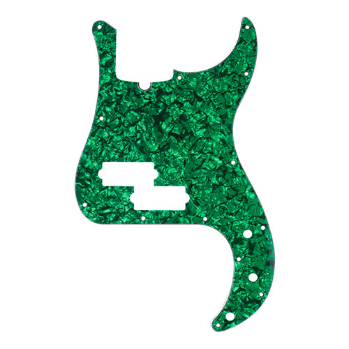 D'Andrea P Bass Pickguard – Green Pearl