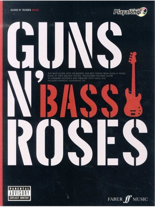 Guns N Roses Authentic Bass Playalong Bk/Cd