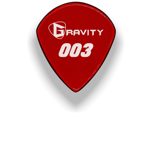 Gravity Picks 003 Pick Replica Polished | Red