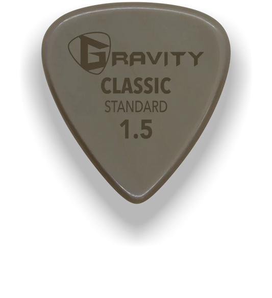 Gravity Picks Classic Gold Standard 1.5mm Polished | Tan