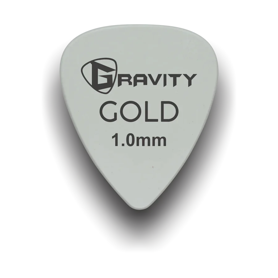 Gravity Picks GP10GY 1.0mm Gold Series | Gray
