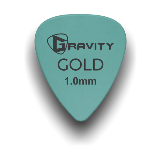 Gravity Picks GP10SF 1.0mm Gold Series | Sea Foam