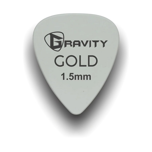 Gravity Picks GP15GY 1.5mm Gold Series | Gray