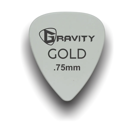 Gravity Picks GP75GY .75mm Gold Series | Gray