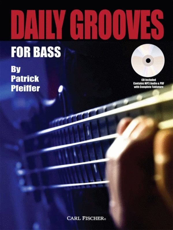 Daily Grooves For Bass Bk/Cd